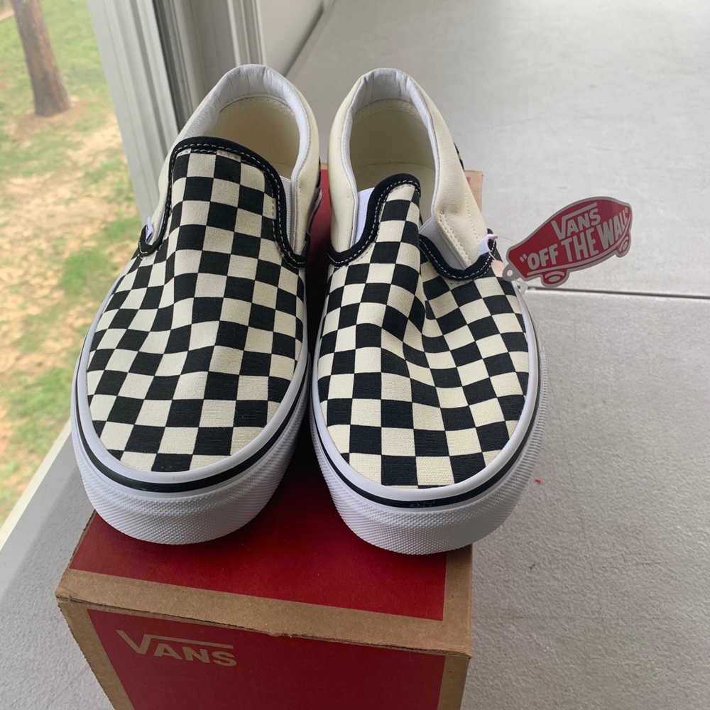 Brand New! Vans slip ons